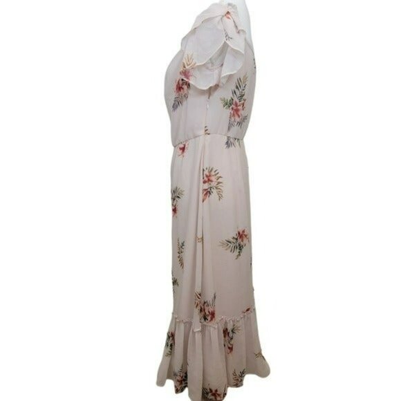 Willow & Clay Floral Boho Peasant Cottagecore Maxi Dress in Large - Picture 4 of 9
